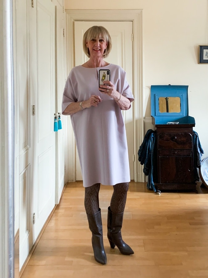 Lavender dress Max Mara