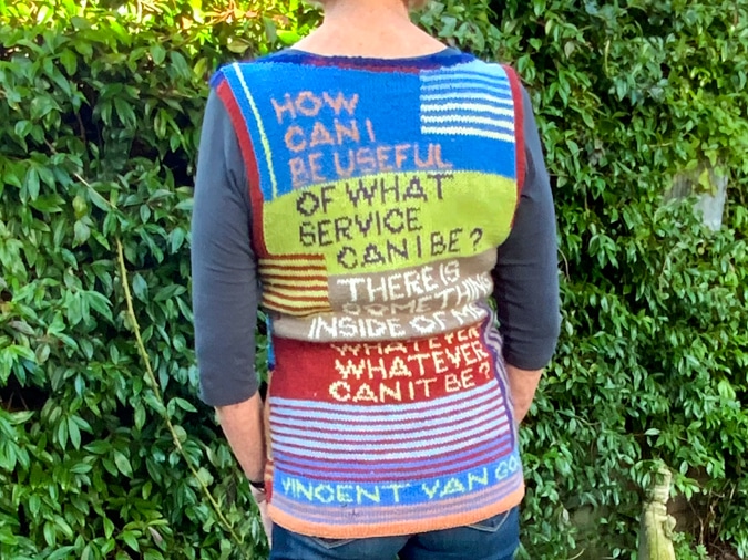 Vincent van Gogh knitted spencer