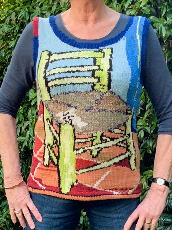 Vincent van Gogh knitted spencer