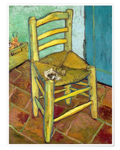 Chair bedroom Vincent van Gogh