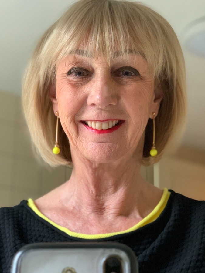 neon yellow earrings