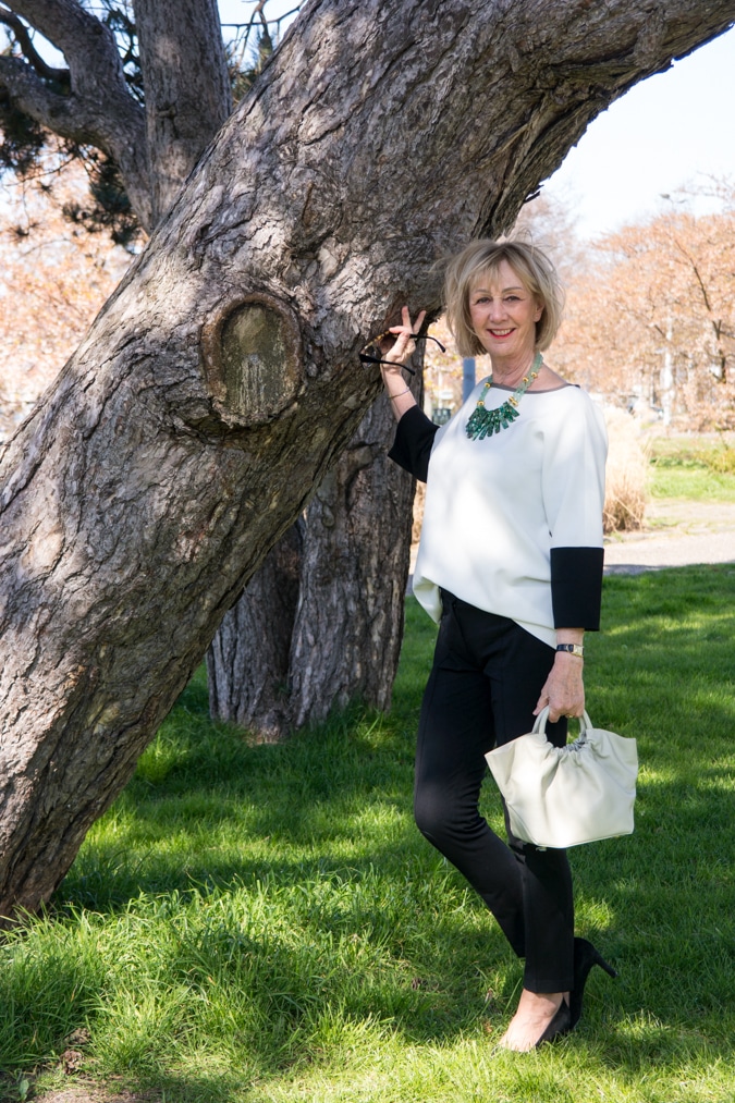 Demellier bag in pale slate