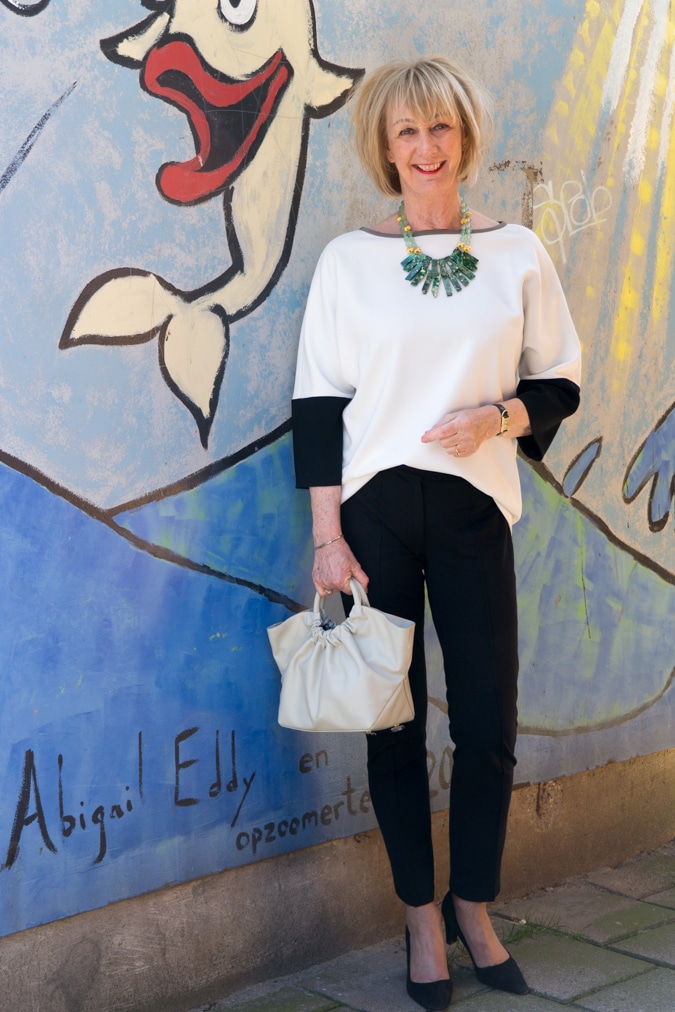 pale slate Demellier bag