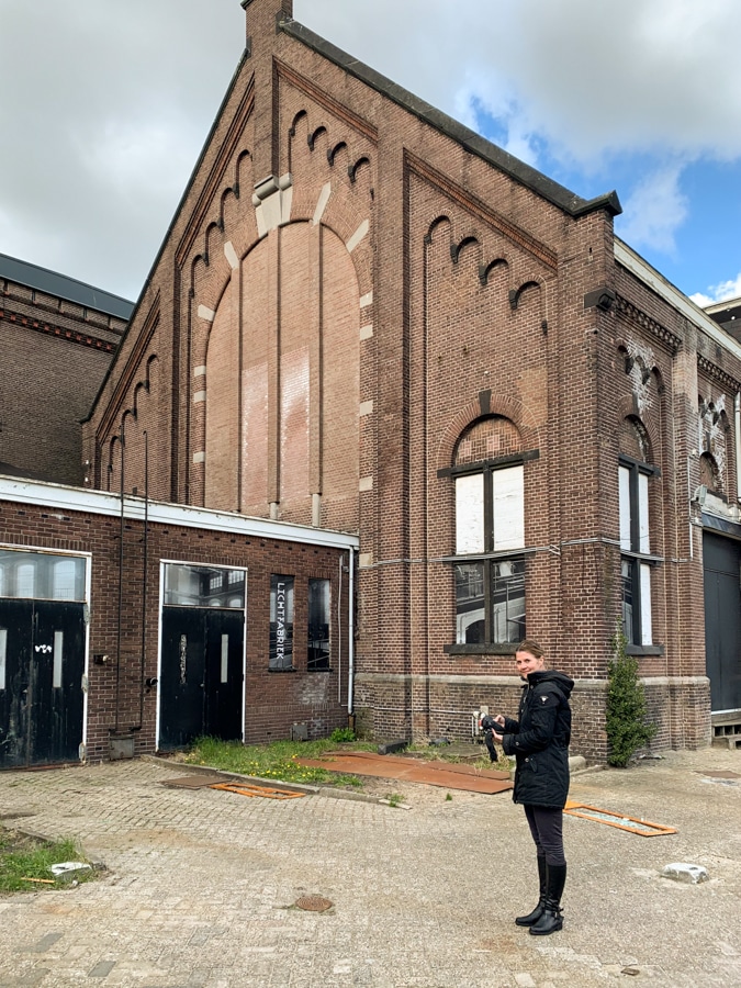 Kitty at the lichtfabriek