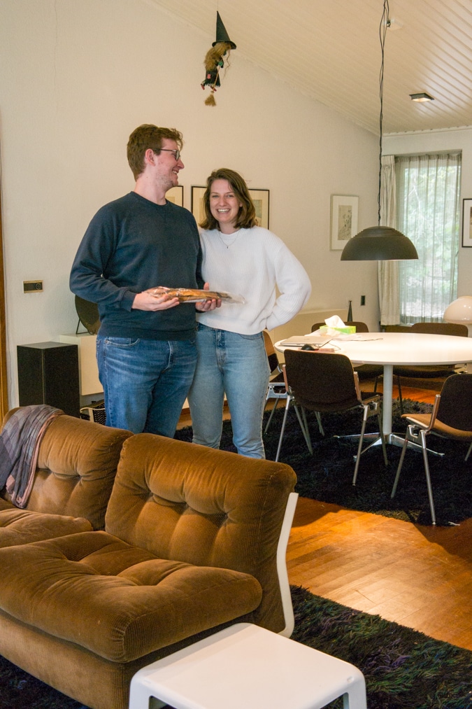 daughter Arine and boyfriend