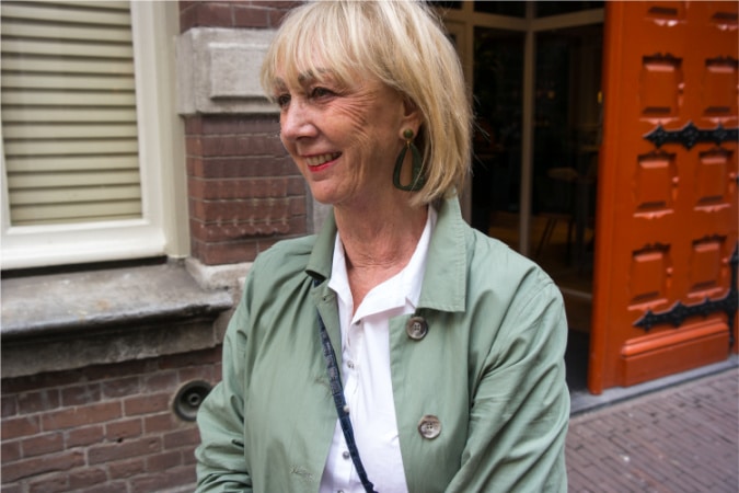 Green earrings Lara Design (.nl)