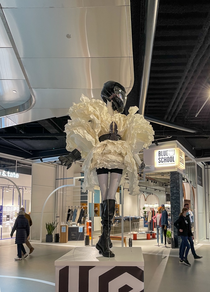 Mannequin in the mall