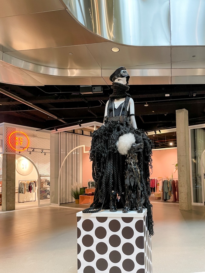 Mannequin in the mall