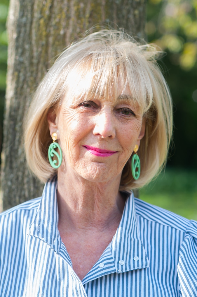 Mint green earrings by Lara Design