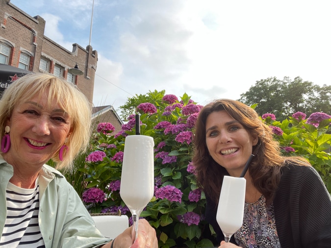 Neiske and I with sgroppinos