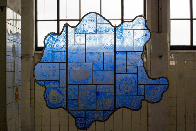 Stained glass by Atelier Emski