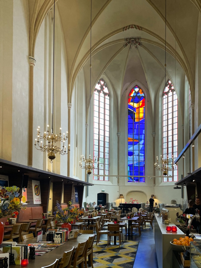 Book shop in a church in Zwolle