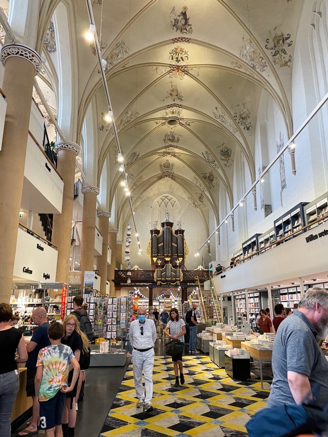 Book shop in a church in Zwolle