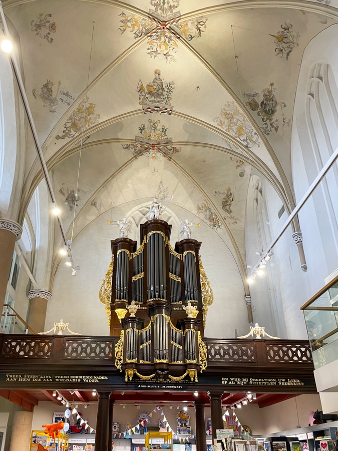 Book shop in a church in Zwolle