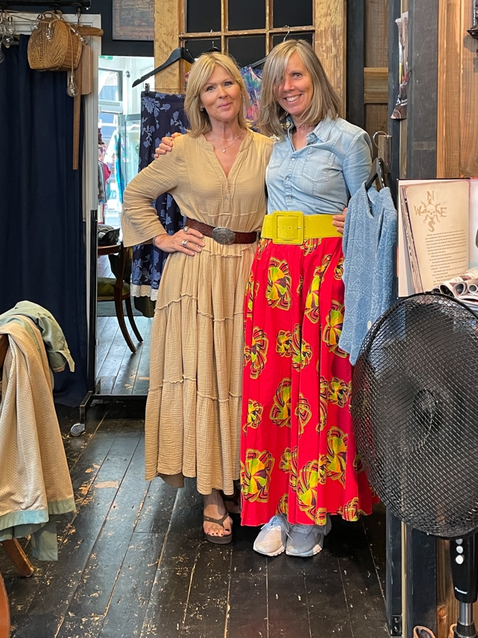 Antoinette and Katrien at Lionheart Vintage