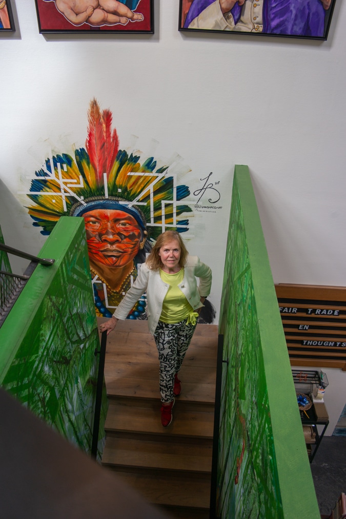 Marjolein at Cafe Loft