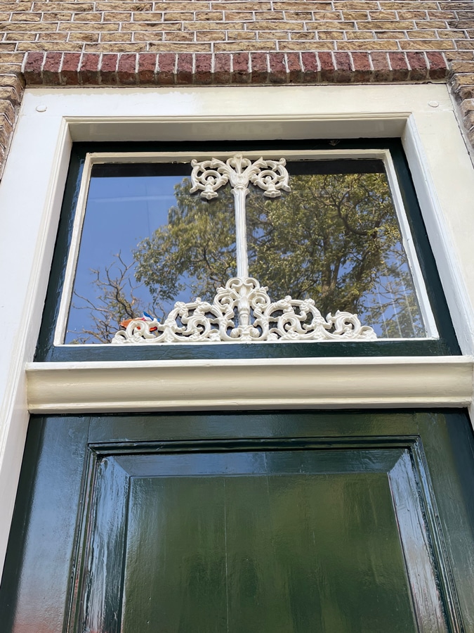 Tree of life above the front door
