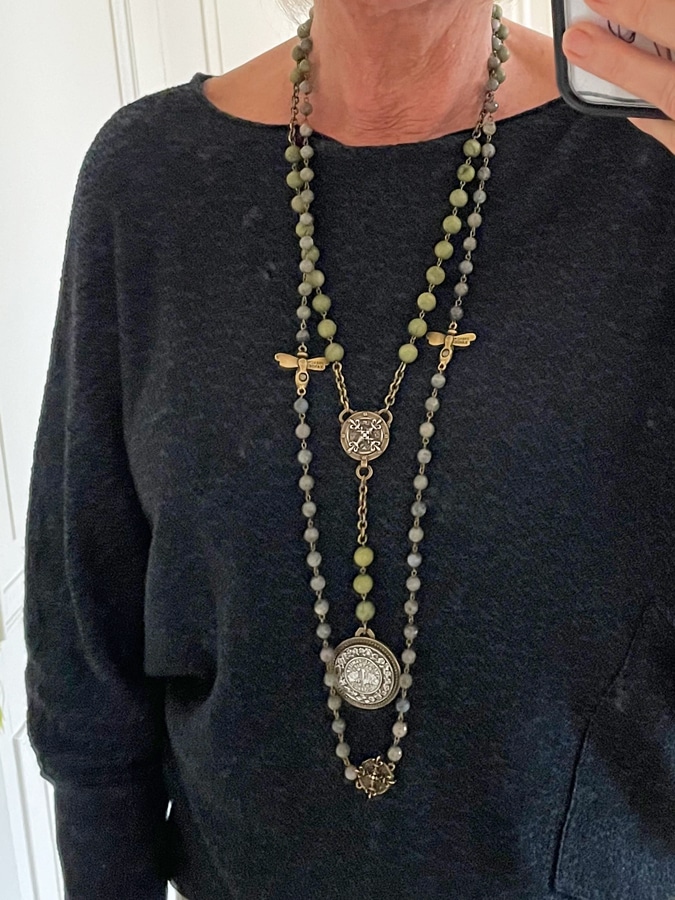 French Kande necklaces