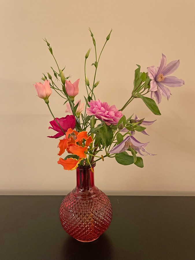 flowers in a vase