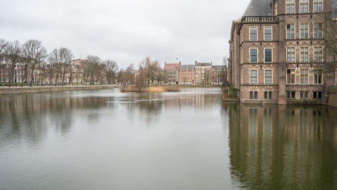 Binnenhof and Hofvijver The Hague