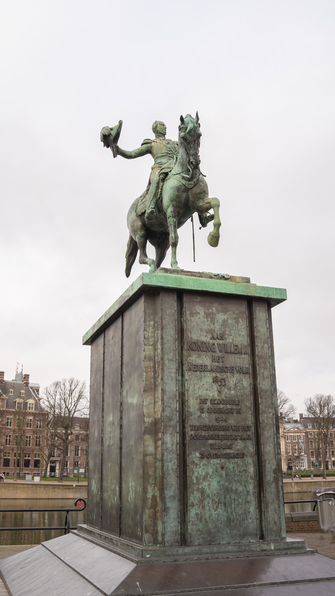 Statue of King Willem II