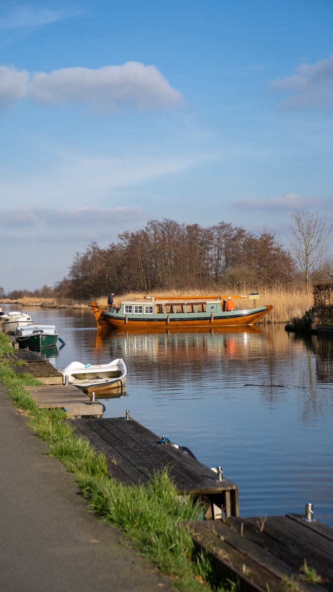 Boat in the river