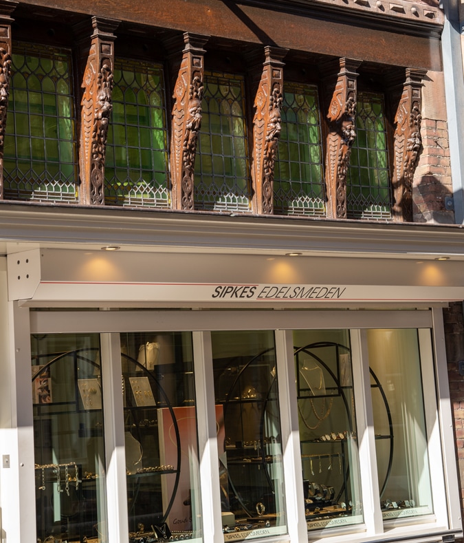 Detail building Haarlem