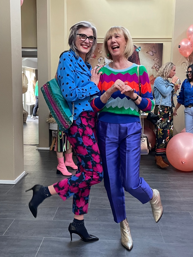 Janna and me at the AndBloom party 2022