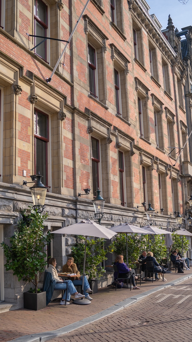 Terrace in Amsterdam