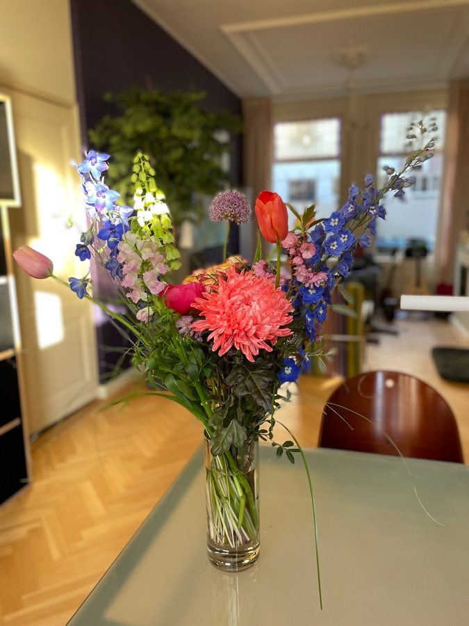 Birthday flowers Ron