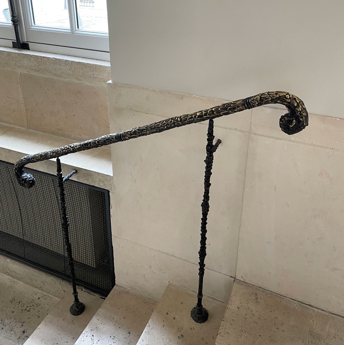 banister at Musée de la Chasse et de la Nature