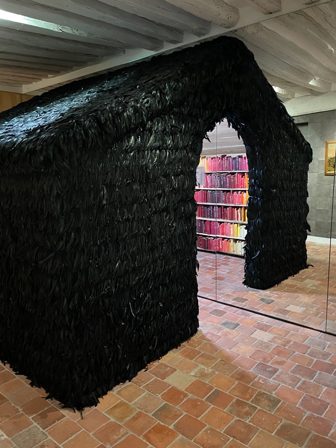 feathered house in Musée de la Chasse et de la Nature