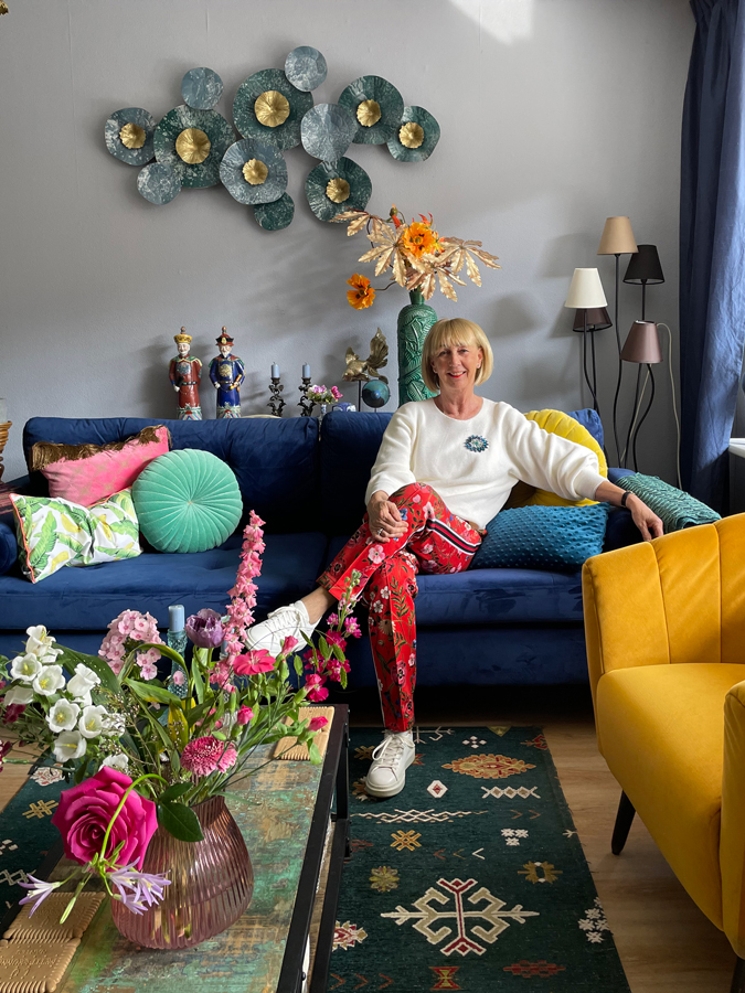 Me at Marianne's house