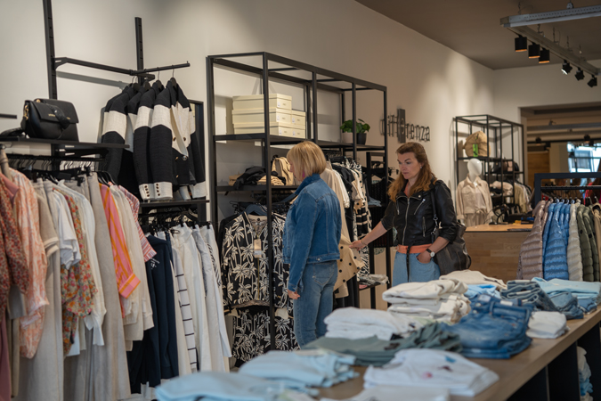 me trying on a jeans jacket