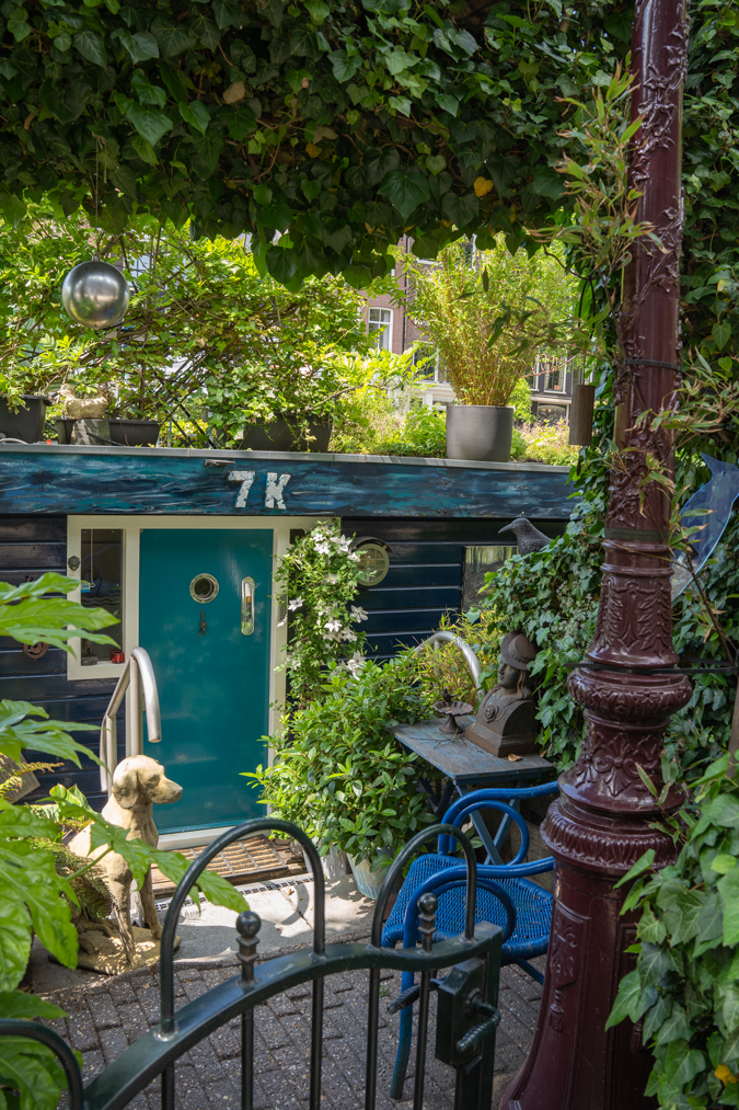 Houseboat in Amsterdam
