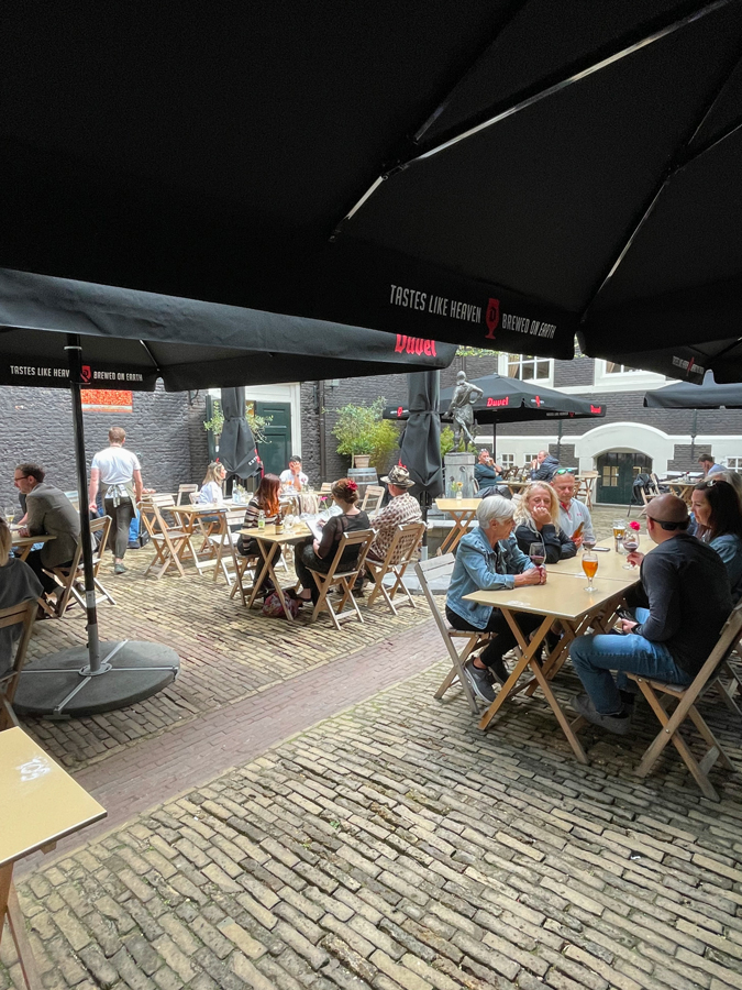 West Indisch Huis courtyard