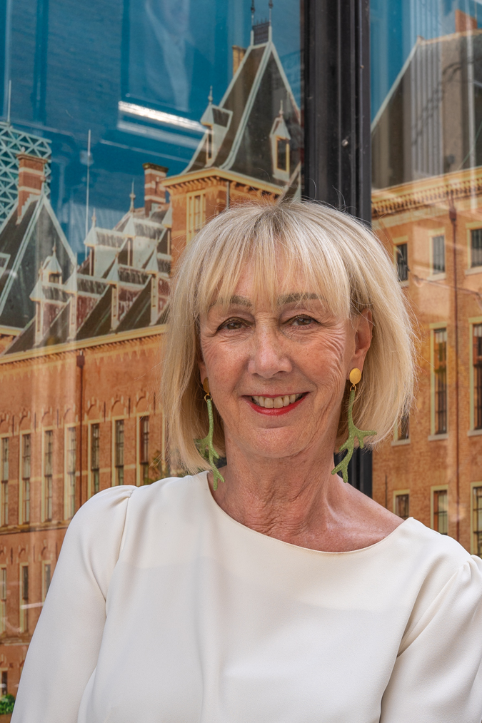 Long stingray earrings by Lara Design