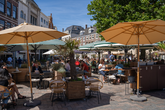 Terrace in The Hague