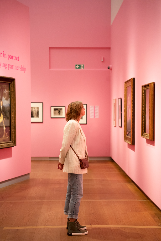 Ineke at the Hermitage