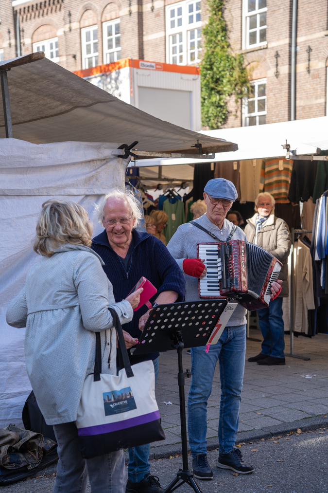 Musicians at Lindengracht Amsterdam