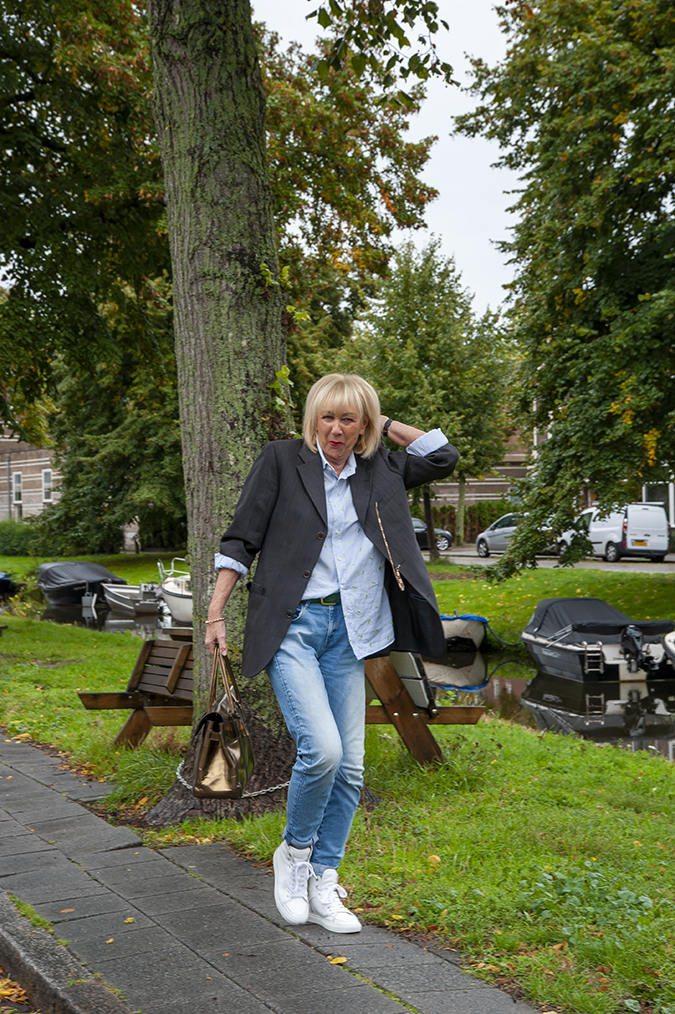 Oversized men's blazer