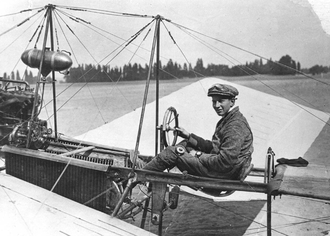 Anthony Fokker, in De Spin