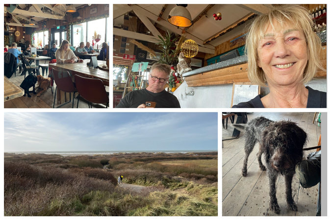 New Year's Day at the beach