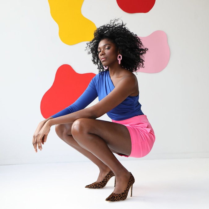 Jessica Gyasi of Model Up Amsterdam