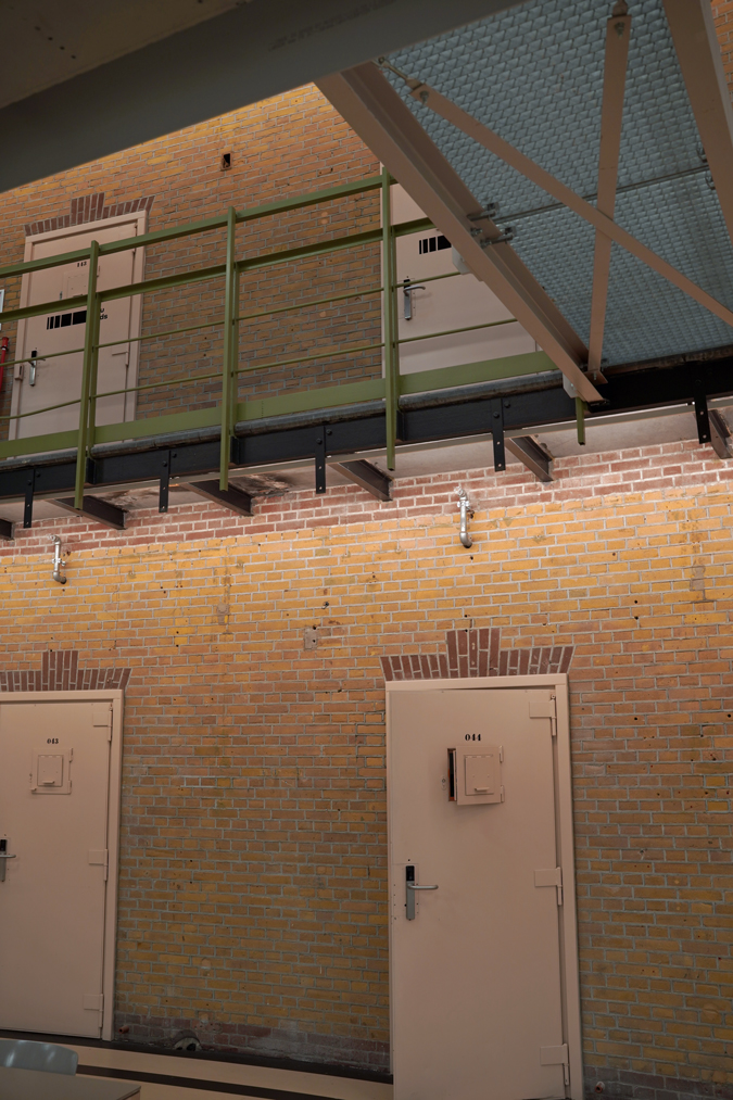 Prison cells in the dome