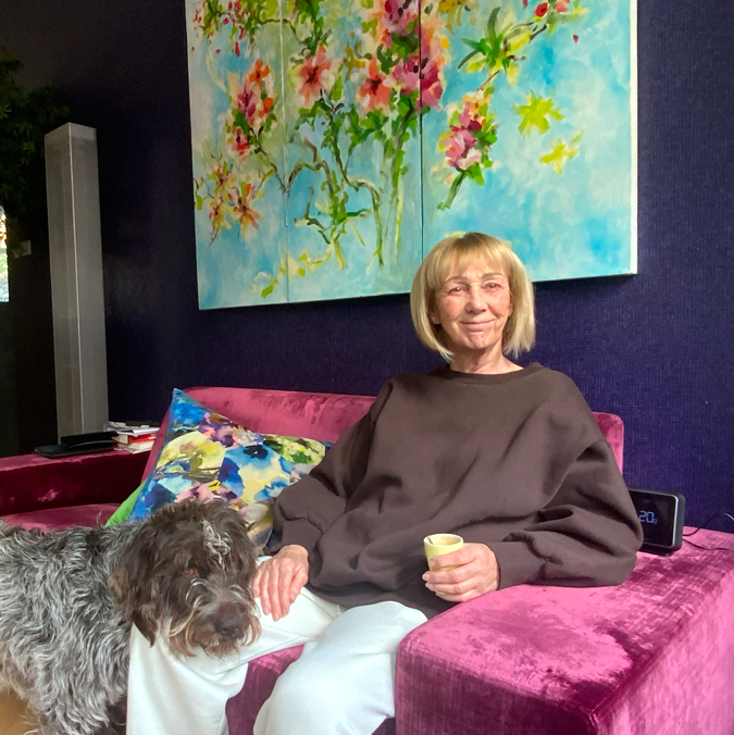 Back home from hospital