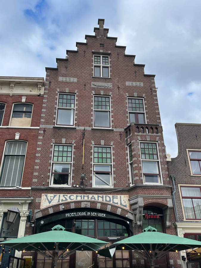 Building in Haarlem, Vischhandel