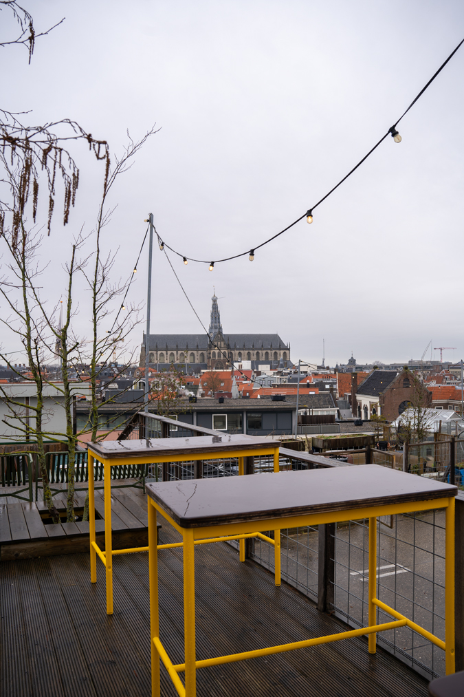 View from restaurant De Dakkas