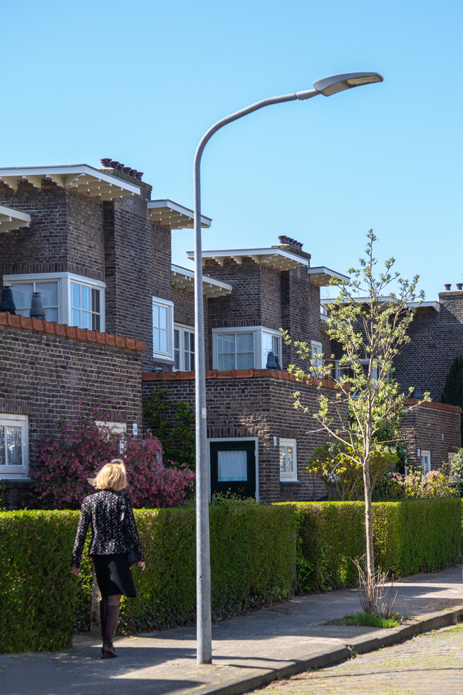 Black and white blazer with a black skirt