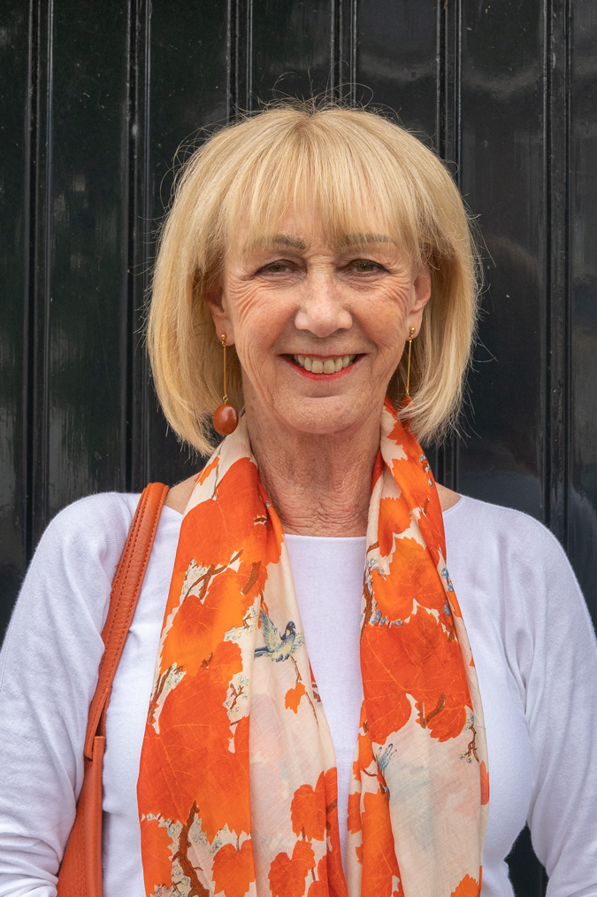 Brown earrings by Lara Design